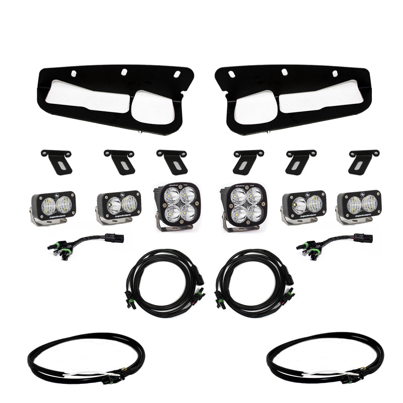 Baja Designs 2021+ Ford Bronco Fog Pocket Kit 21-Up Pro w/Upfitter Baja Designs