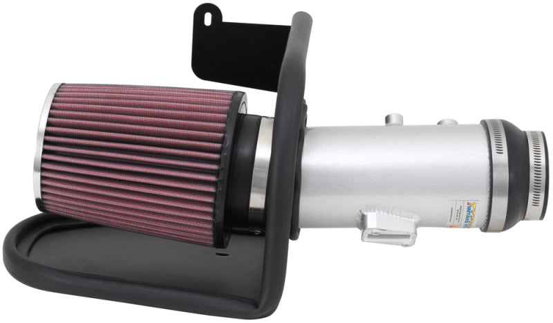 K&N 13-14 Honda Accord 3.5L V6 69 Series Typhoon Air Intake System - Silver Cold Air Intake Kit K&N Engineering
