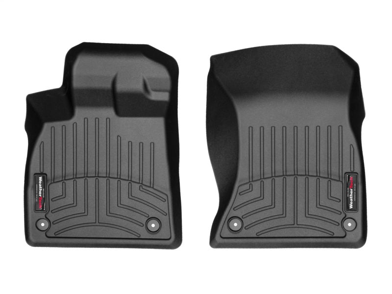 WeatherTech 2018+ Audi Q5 Front FloorLiner - Black WeatherTech