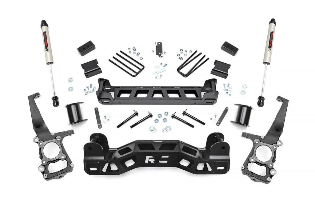 4 Inch Lift Kit | V2 | Ford F-150 2WD (2011-2014) Rough Country