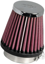 Load image into Gallery viewer, K&amp;N Universal Chrome Filter 1 15/16 inch FLG / 3 inch Base / 2 inch Top / 3 inch Height K&amp;N Engineering