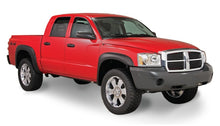 Load image into Gallery viewer, Bushwacker 05-10 Dodge Dakota Crew Cab Fleetside Extend-A-Fender Style Flares 4pc 64.9in Bed - Black Bushwacker
