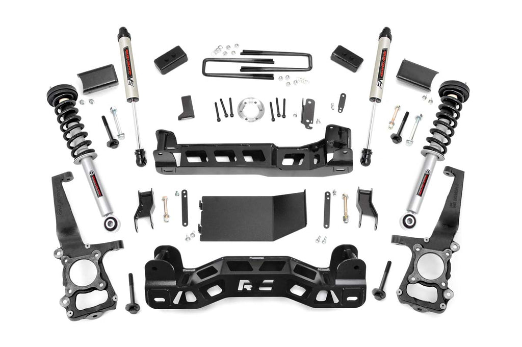 4 Inch Lift Kit | N3 Struts/V2 | Ford F-150 4WD (2011-2013) Rough Country