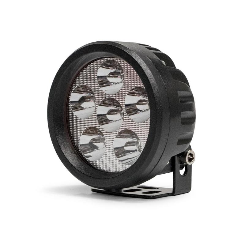 DV8 Offroad 3.5in Round 16W Driving Light Spot 3W LED - Black DV8 Offroad