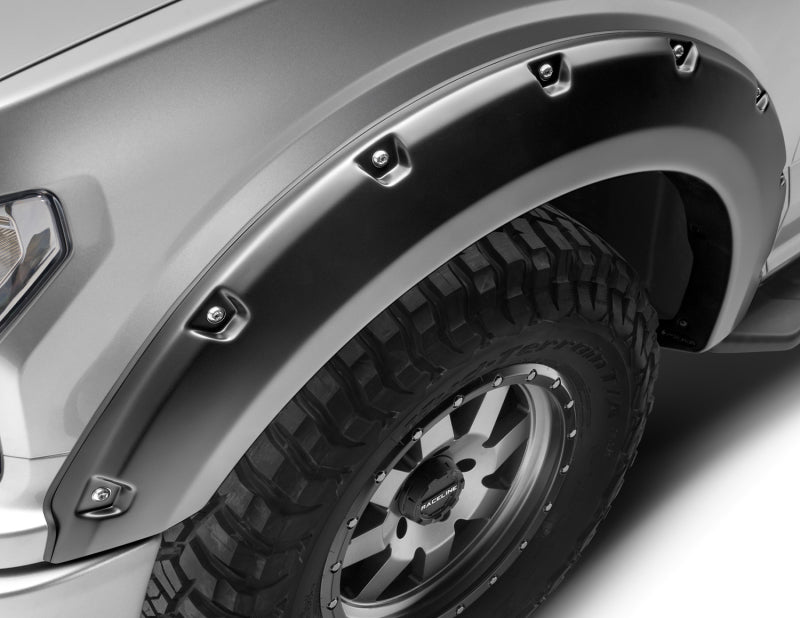 Bushwacker 18-18 Ford F-150 Pocket Style Flares 2pc - Black Bushwacker
