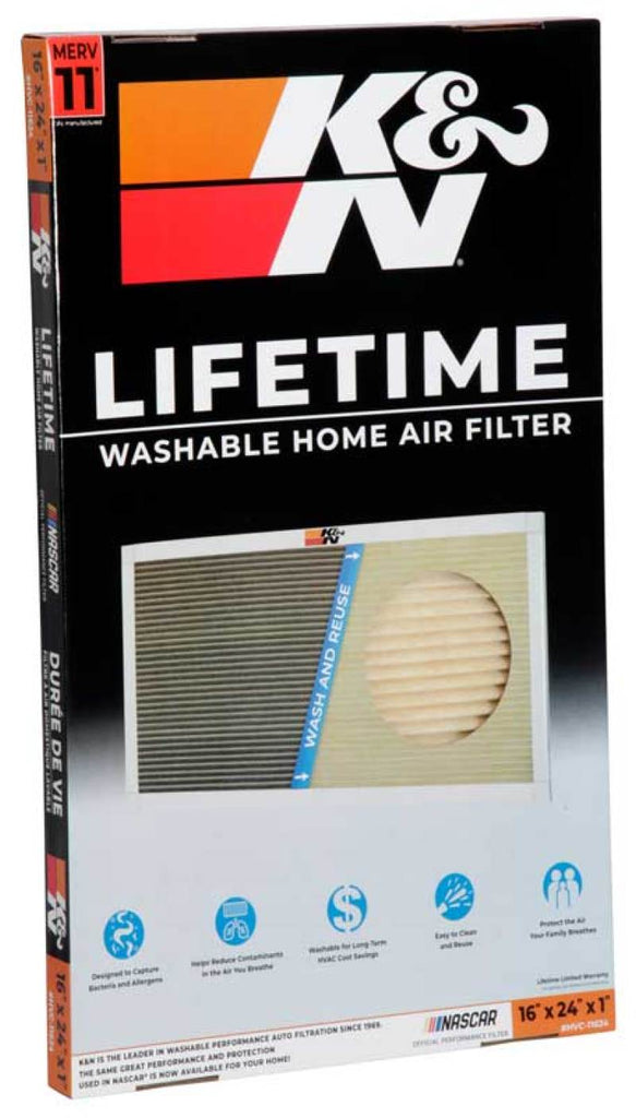 K&N HVAC Filter - 16 x 24 x 1 K&N Engineering