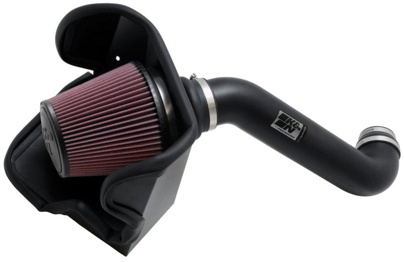 K&N 10-11 Jeep Liberty 3.7L V6 High Flow Performance Intake Kit K&N Engineering