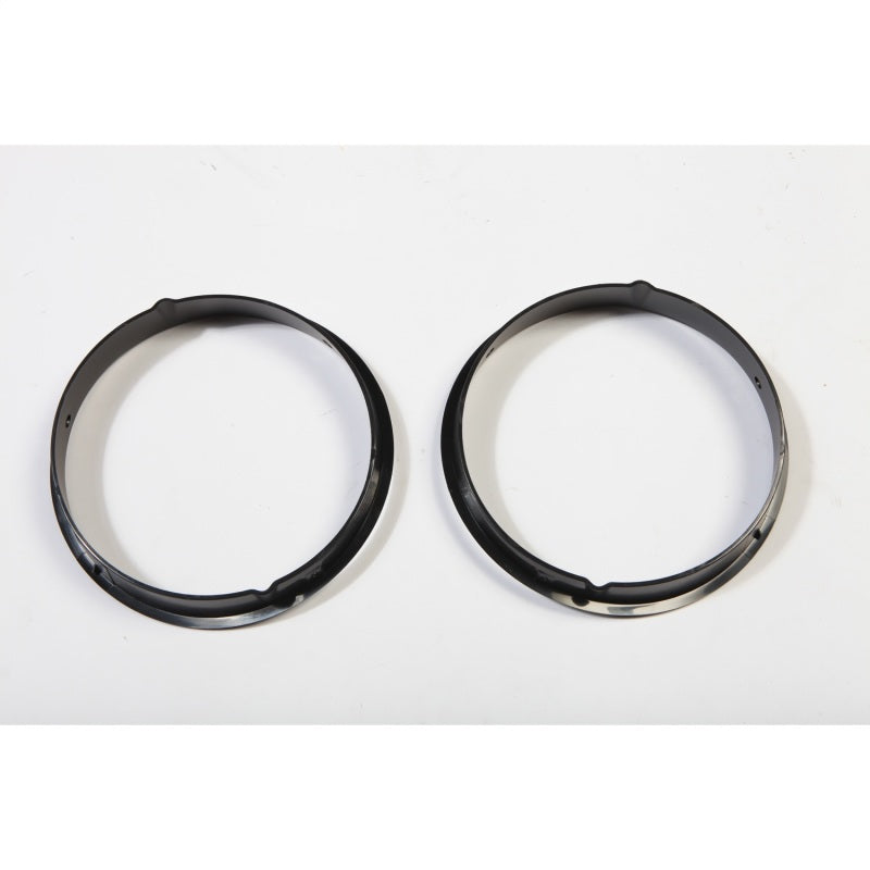 Rugged Ridge Headlight Bezels Black 97-06 Jeep Wrangler Rugged Ridge