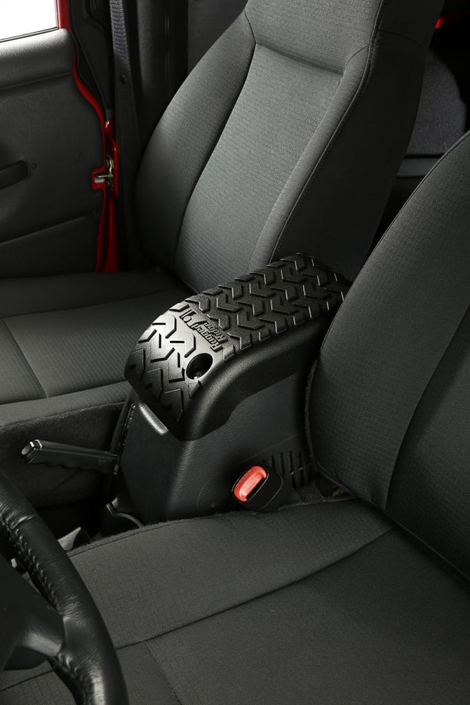 Rugged Ridge Center Console Cover Black 02-06 TJ Rugged Ridge