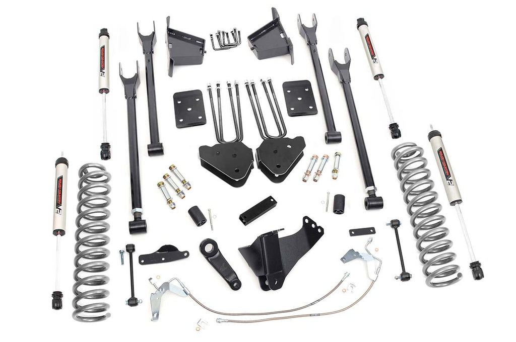8 Inch Lift Kit | 4 Link | V2 | Ford F-250/F-350 Super Duty (08-10) Rough Country