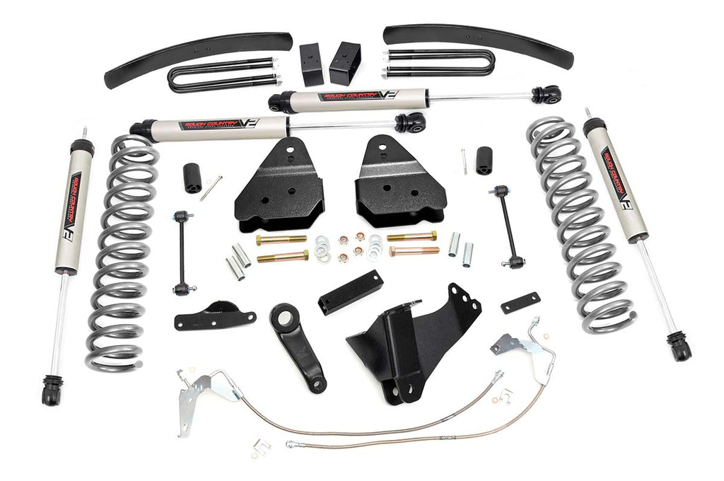 6 Inch Lift Kit | Gas | V2 | Ford F-250/F-350 Super Duty 4WD (08-10) Rough Country