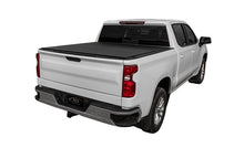 Load image into Gallery viewer, Access LOMAX Tri-Fold Cover Black Urethane Finish 19+ Chevrolet Silverado 1500 - 5ft 8in Bed Access