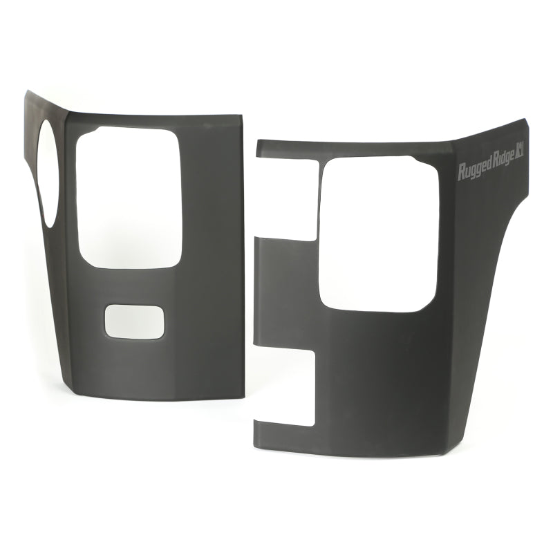 Rugged Ridge Rear Corner Kit Body Armor 2-Door 7-18 Jeep Wrangler Rugged Ridge
