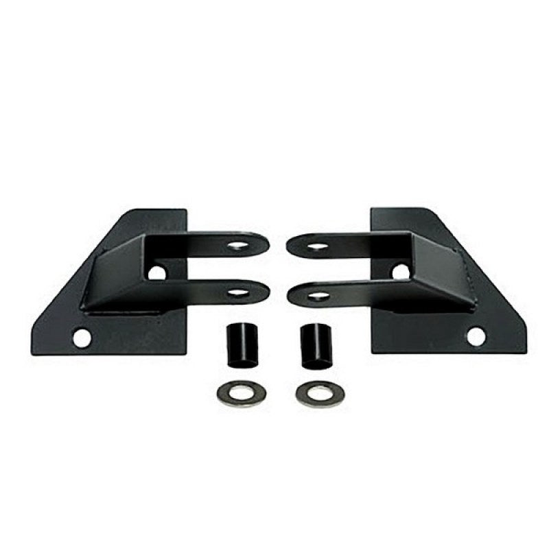 Rugged Ridge 87-95 Jeep Wrangler YJ Black Mirror Relocation Brackets Rugged Ridge
