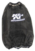 Load image into Gallery viewer, K&amp;N Drycharger Black Air Filter Wrap - Round Tapered K&amp;N Engineering