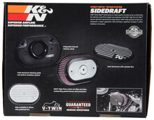 Load image into Gallery viewer, K&amp;N Street Metal Intake System for 12-16 Harley Davidson Road King 103cl Side Draft Touring K&amp;N Engineering