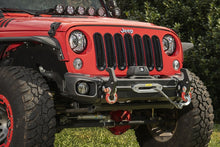 Load image into Gallery viewer, Rugged Ridge 07-18 Jeep Wrangler JK Arcus Front Bumper Set w/Tray &amp; Hooks Rugged Ridge