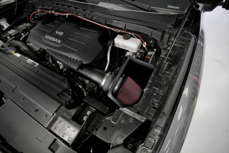 K&N 2017 Nissan Titan V8-5.6L F/I Aircharger Performance Intake K&N Engineering
