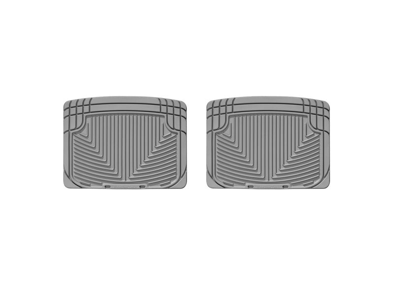 WeatherTech 93 Mercedes-Benz 300CE Rear Rubber Mats - Grey WeatherTech