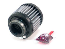 Load image into Gallery viewer, K&amp;N 1.375in Flange ID x 3in OD x 2.5in H Rubber Base Crankcase Vent Filter K&amp;N Engineering