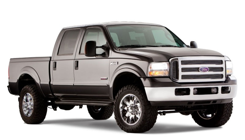 Bushwacker 99-07 Ford F-250 Super Duty Styleside OE Style Flares 4pc - Black Bushwacker