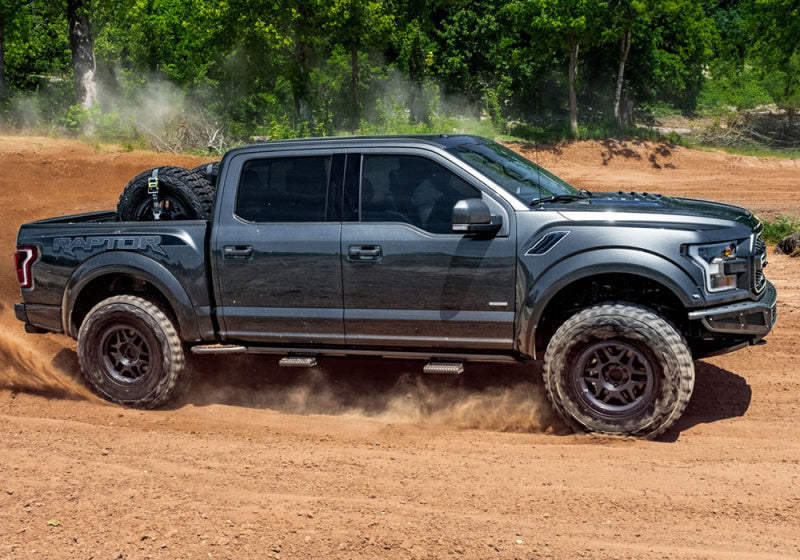 N-Fab RKR Rails 16-17 Toyota Tacoma Double Cab - Tex. Black - 1.75in N-Fab