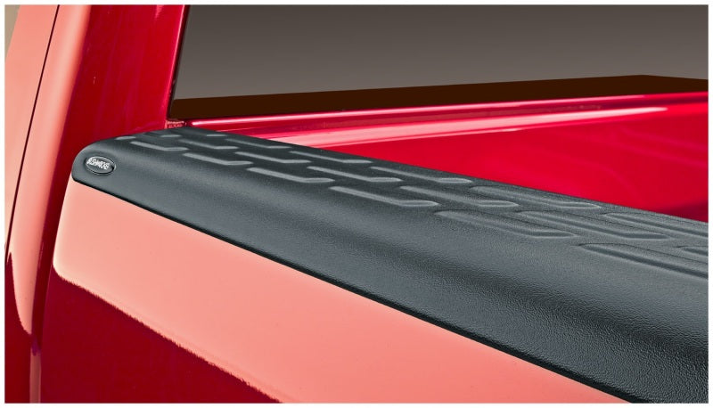 Bushwacker 07-13 Chevy Silverado 1500 Fleetside Bed Rail Caps 78.7in Bed - Black Bushwacker