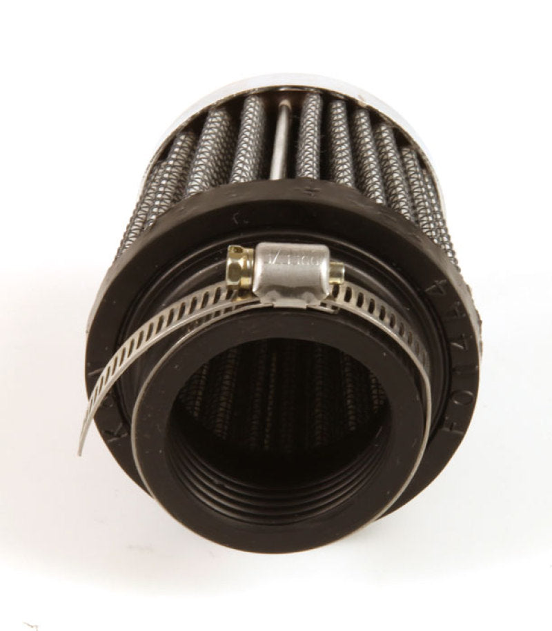 K&N Universal Chrome Filter 1 3/8 inch FLG / 2 1/2 inch Base / 2 inch Top / 2 1/4 inch Height K&N Engineering