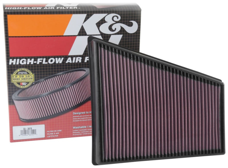 K&N 16-18 Porsche 718 Boxster H4-2.0L Drop In Air Filter K&N Engineering