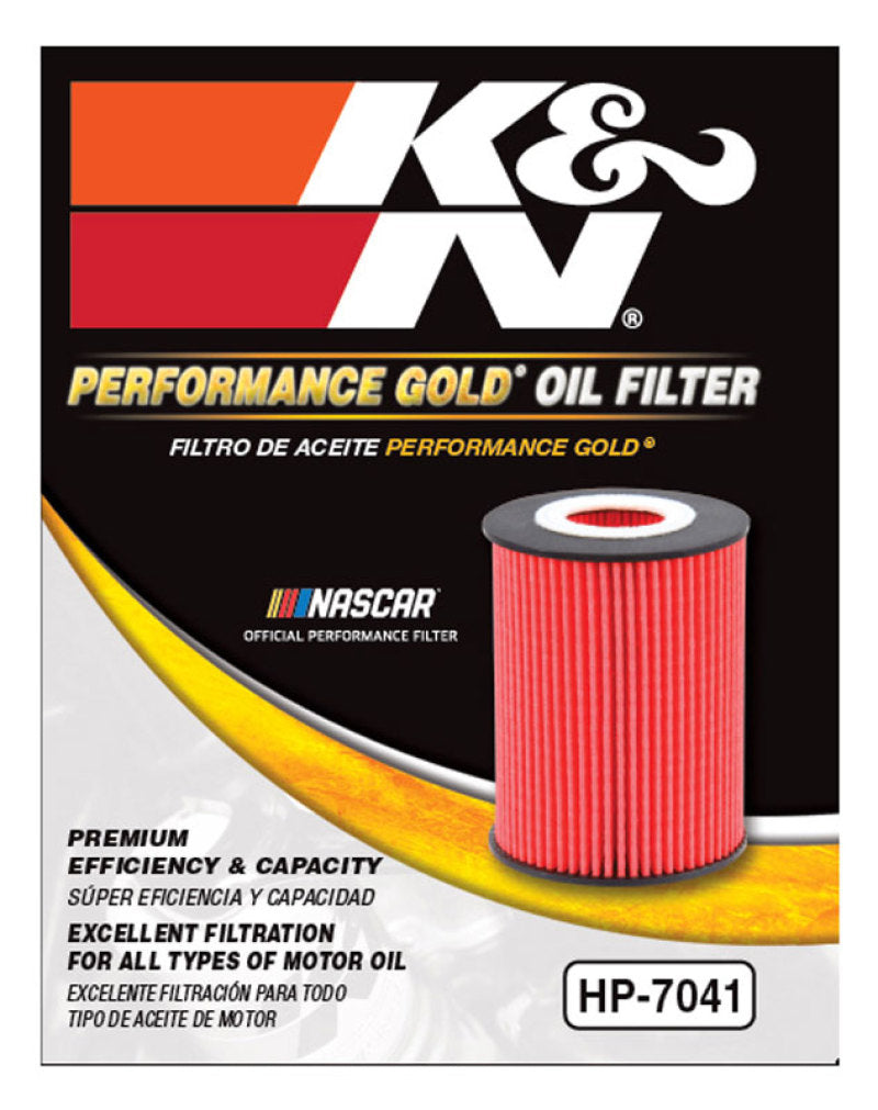 K&N Performance Oil Filter - 14-18 Fiat 500L 1.4L L4 Gas K&N Engineering