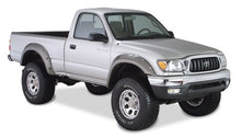 Load image into Gallery viewer, Bushwacker 95-04 Toyota Tacoma Fleetside Cutout Style Flares 4pc 74.5in Bed w/ 4WD Only - Black Bushwacker