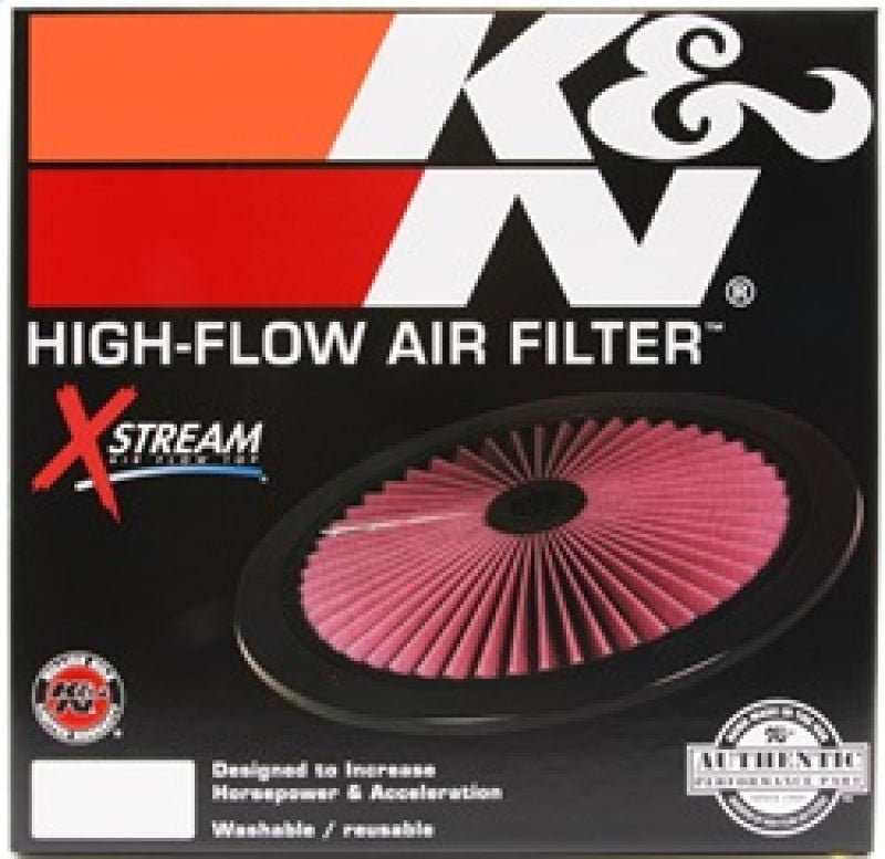 K&N X-Stream Top Filter X-Stream 14 inch OD Black K&N Engineering