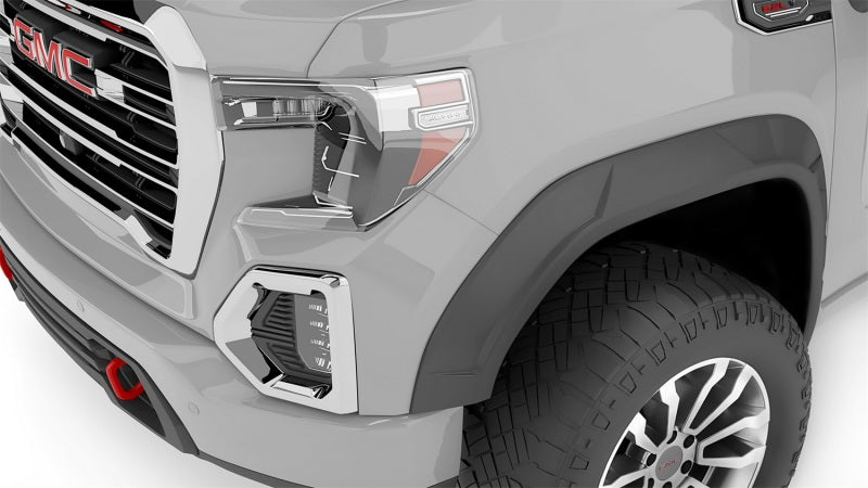 Bushwacker 19-22 GMC Sierra 1500 DRT Style Flares 4pc - Black Bushwacker
