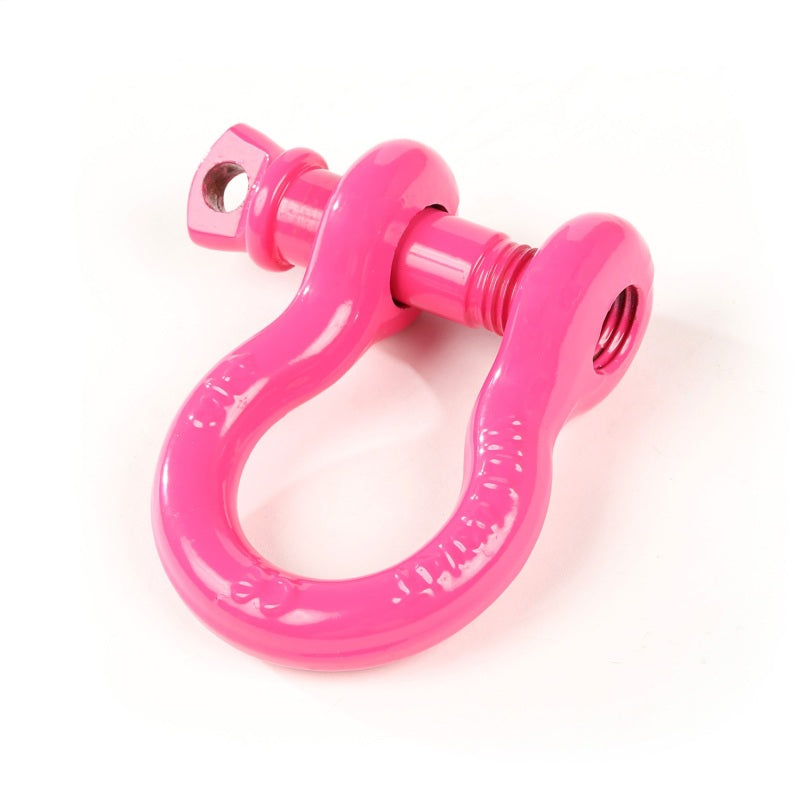 Rugged Ridge Pink 3/4in D-Ring Shackles Rugged Ridge