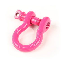 Load image into Gallery viewer, Rugged Ridge Pink 3/4in D-Ring Shackles Rugged Ridge
