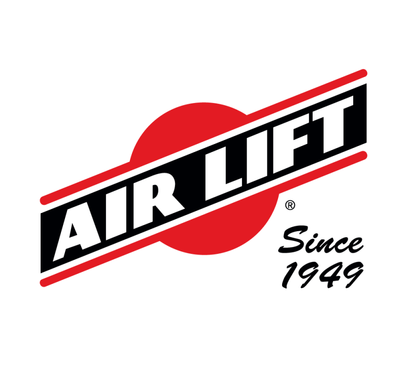 Air Lift 1000 Universal Air Spring Kit 4x11in Cylinder 11-12in Height Range Air Lift