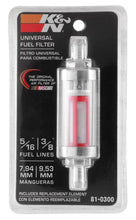 Load image into Gallery viewer, K&amp;N 5/16in x 3/8in Universal Replacement In-Line Fuel Filter K&amp;N Engineering
