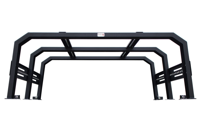 Fishbone Offroad 20+ Jeep Gladiator Bed Rack Full Tackle Rack - Black Powdercoat Fishbone Offroad