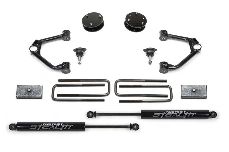 Fabtech 19-21 GM C/K1500 P/U 3in Budget Sys w/Stealth Fabtech