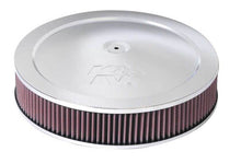 Load image into Gallery viewer, K&amp;N 14in Red Custom Air Cleaner Assembly - 5.125in ID x 14in OD x 2.75in H x 1.25in Drop Base K&amp;N Engineering