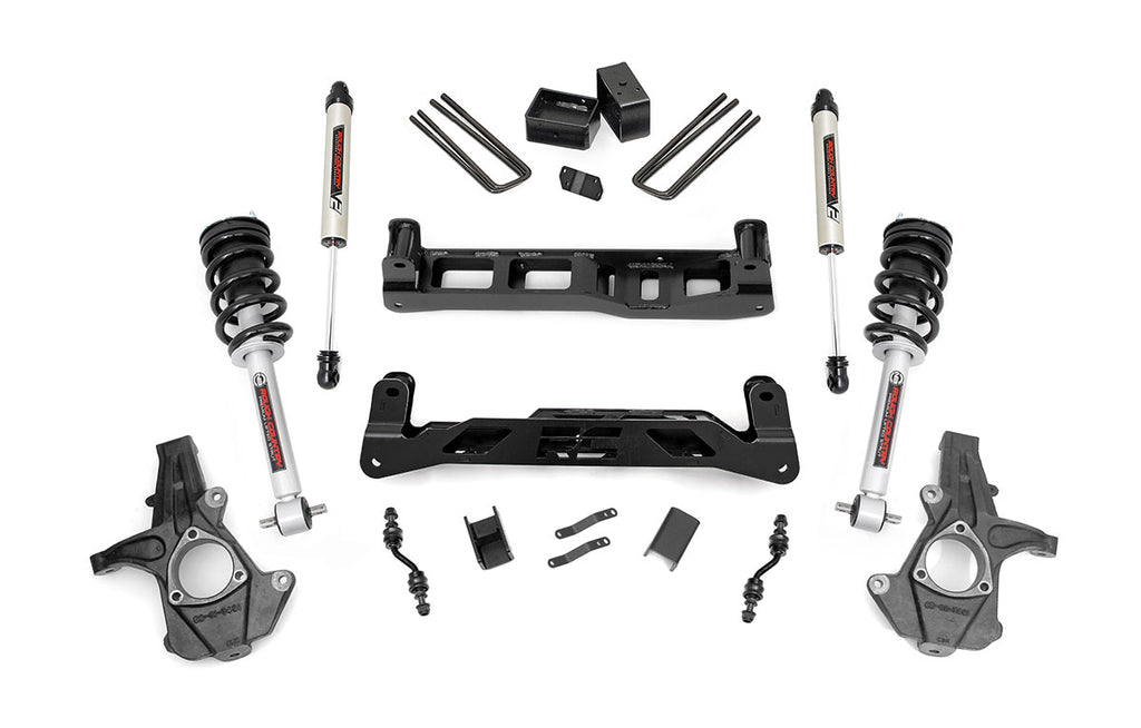 5" Lift Kit | Alu/Stamp Steel | N3 Struts/V2 | Chevy/GMC 1500 (14-18) Rough Country