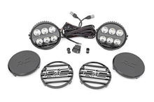 Load image into Gallery viewer, Black Series LED Light Pair | Amber DRL | 6.5 Inch | Round Rough Country