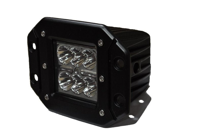 DV8 Offroad 3in Flush Mount LED Lights 20W Flood/Spot 5W Cree DV8 Offroad