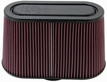 Load image into Gallery viewer, K&amp;N Universal Filter with Carbon Fiber Top &amp; Base-12in Base O/S Length x 6in Base O/S Width x 7in H K&amp;N Engineering
