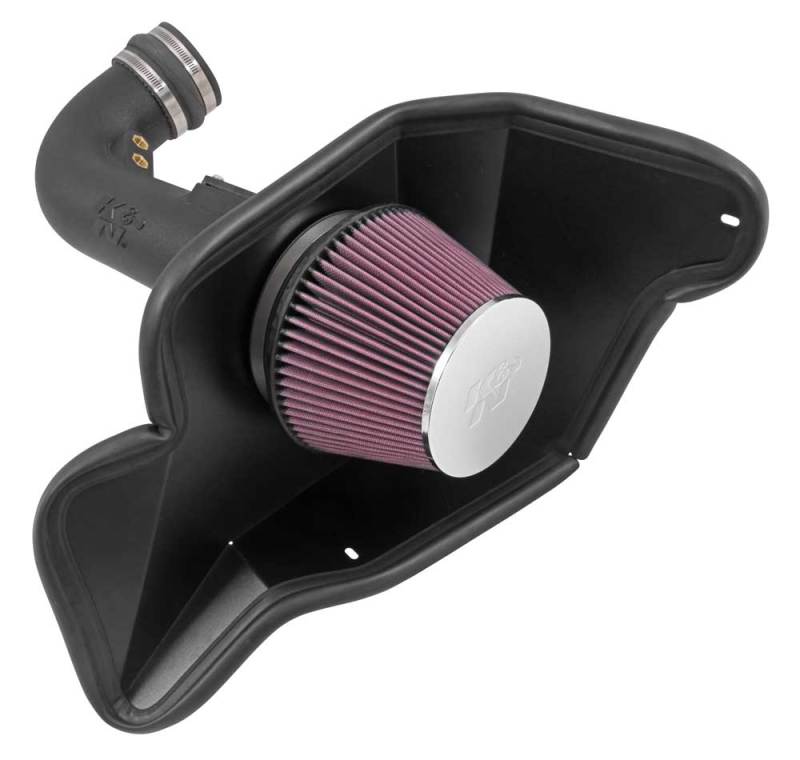 K&N 2015 Ford Mustang GT 5.0L V8 F/I Performance Intake Kit K&N Engineering