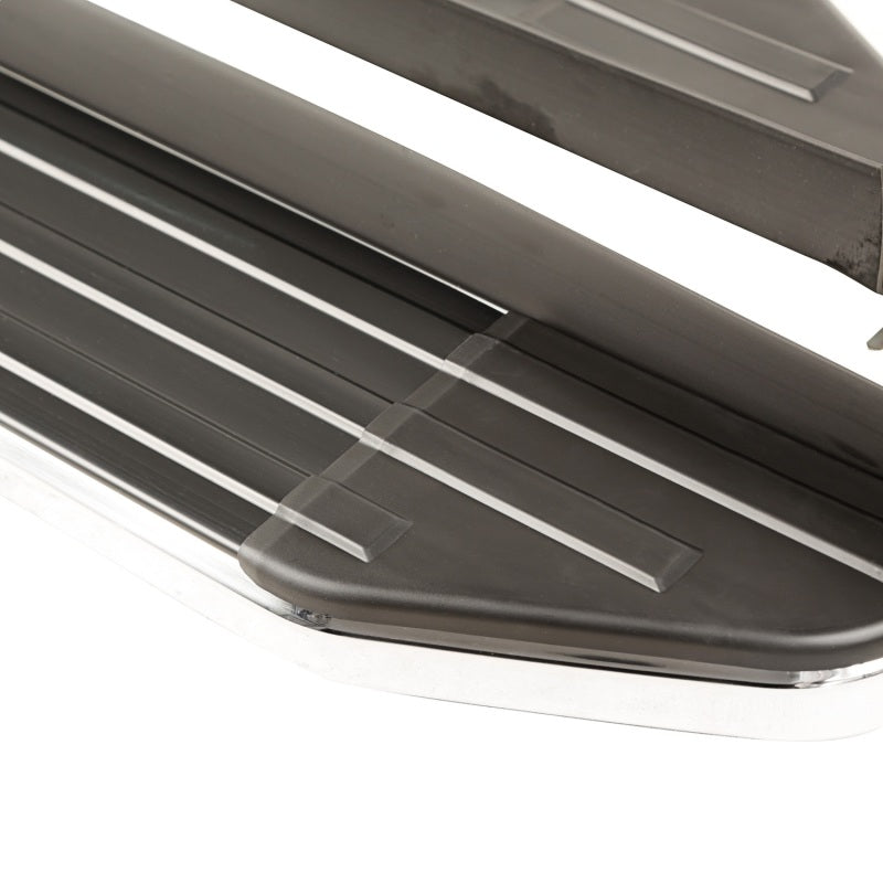 Rugged Ridge Running Board Black 11-18 Jeep Grand Cherokee WK Rugged Ridge