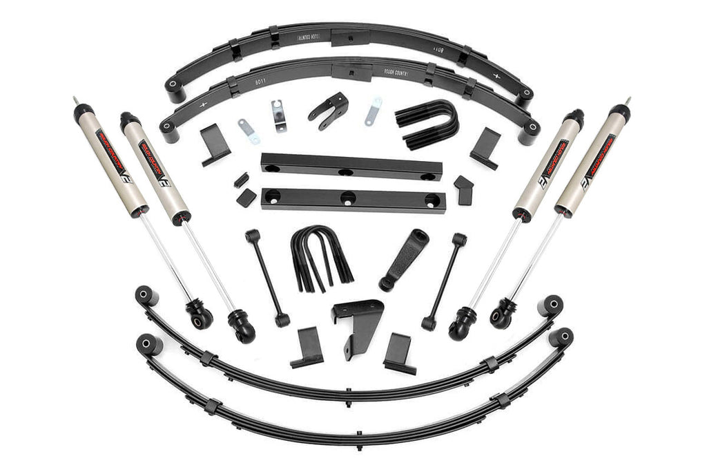 4 Inch Lift Kit | V2 | Power Steer | Jeep Wrangler YJ 4WD (87-95) Rough Country