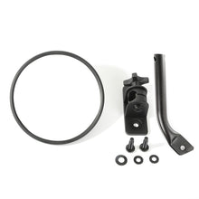 Load image into Gallery viewer, Rugged Ridge 97-18 Jeep Wrangler Textured Black Round Stubby Trail Mirror Rugged Ridge