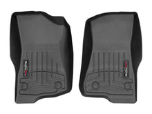Load image into Gallery viewer, WeatherTech 2018+ Jeep Wrangler Unlimited Front FloorLiner - Black WeatherTech