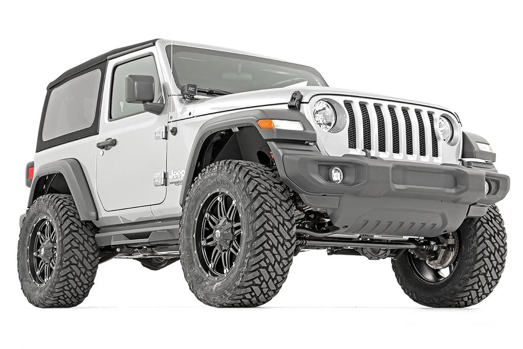 3.5 Inch Lift Kit | Adj LCA | FR D/S | Jeep Wrangler JL Rubicon (18-23) Rough Country